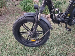 Bicicleta eléctrica plegable