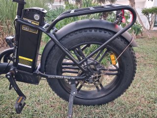 Bicicleta eléctrica plegable