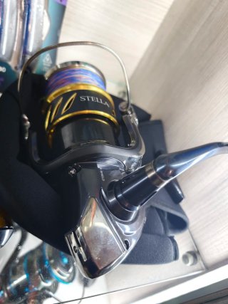 Carrete 20000 sw Stella shimano spinning popping 1