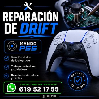 Reparación de mando ps5 ( DRIFT )