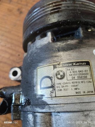 Compresor aire acondicionado A4101130A022 Bmw Ser