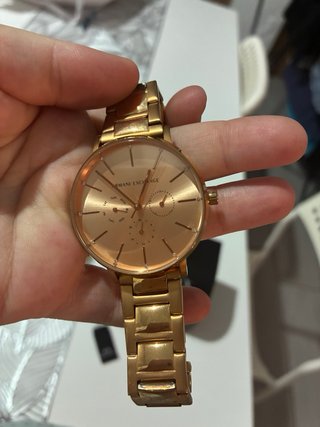 Reloj Armani Exchange oro rosa