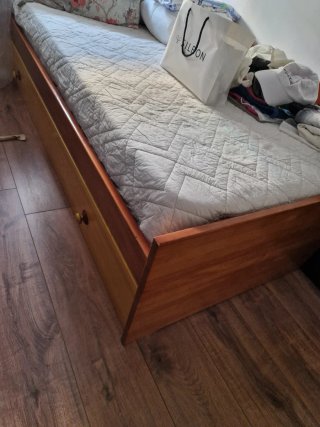 Dormitorio juvenil madera pino maciza