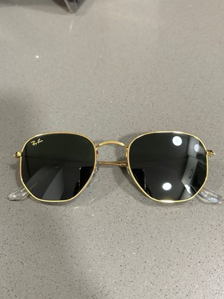 Gafas Ray-Ban Hexagonal RB3548 Doradas