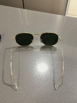 Gafas Ray-Ban Hexagonal RB3548 Doradas