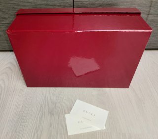 Scatola Gucci Donna Rosso Lucido