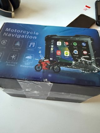 Navegador GPS Moto Carplay Android Auto