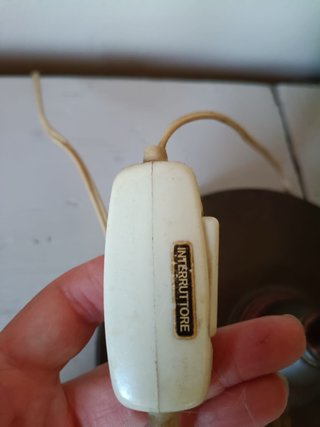 Lampada da tavolo verde e oro