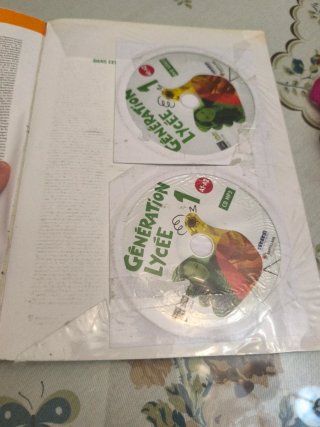 GENERATION LYCEE A1/A2 ELEVE+CD+DVD