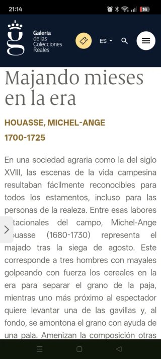 Cuadro Grande Escena Campestre