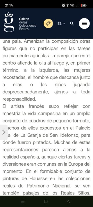 Cuadro Grande Escena Campestre