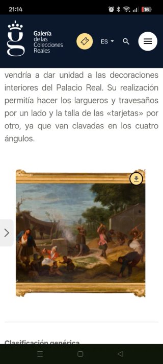 Cuadro Grande Escena Campestre