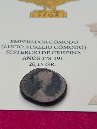 Moneda Romana emperador Comodo