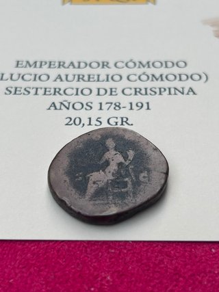 Moneda Romana emperador Comodo