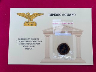 Moneda Romana emperador Comodo