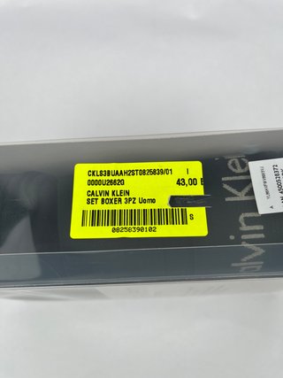 Mutande Calvin Klein Nere Taglia S