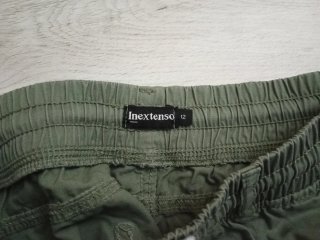 Pantalón corto niño verde con goma