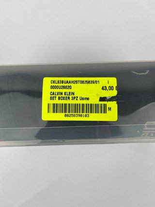 Mutande Calvin Klein Nere Taglia M