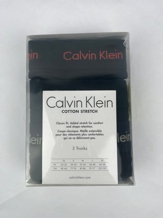 Mutande Calvin Klein Nere Taglia M