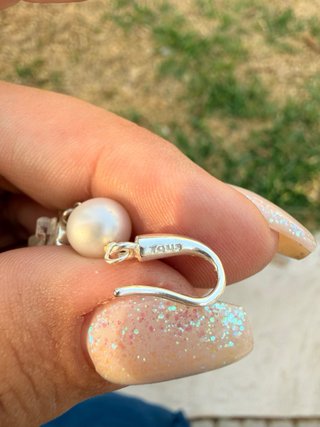 Pendientes Tous Plata 925 Perla y Cristal
