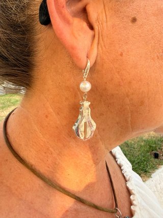 Pendientes Tous Plata 925 Perla y Cristal
