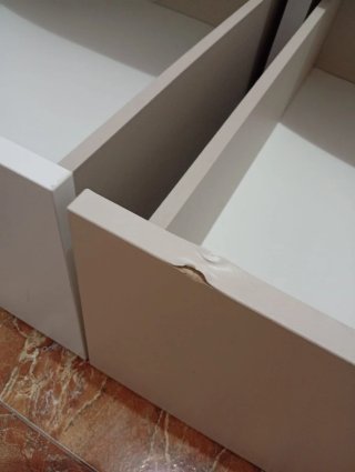 Cama modular con cajones