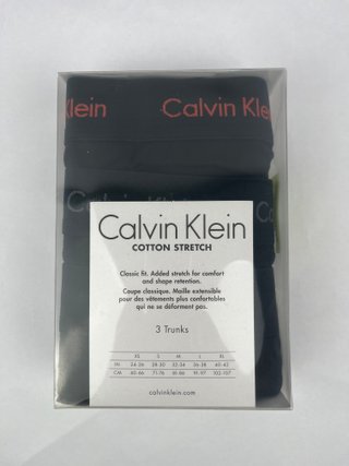 Mutande Calvin Klein Nere Uomo Taglia L