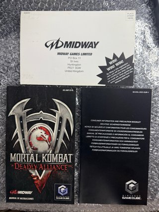 Mortal Kombat Deadly Alliance Gamecube PAL