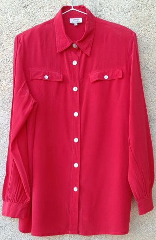 Camicia vintage Cherie seta