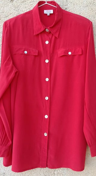 Camicia vintage Cherie seta