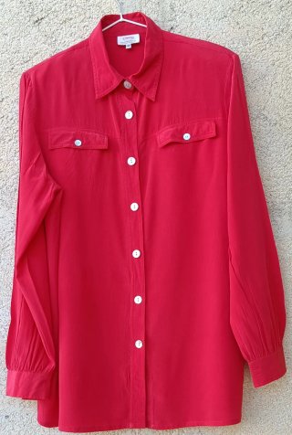 Camicia vintage Cherie seta