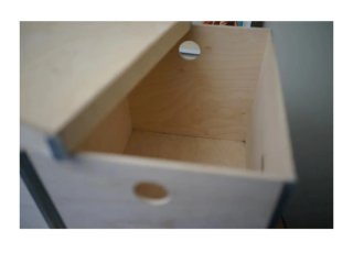 Caja de almacenaje madera Pränt IKEA