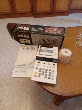 Canon P10-DIII Calculadora Mundial 82
