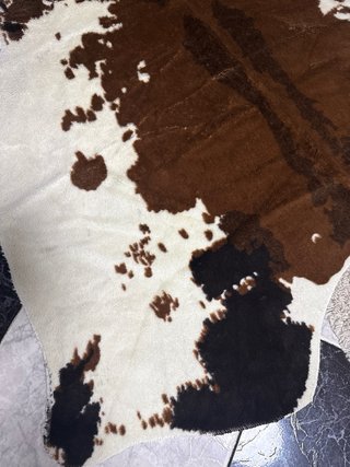 Alfombra Conforama efecto piel de vaca