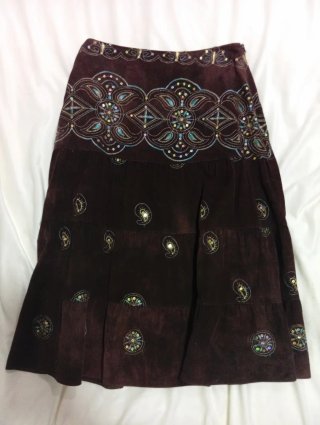 Falda midi Fresa Collection T.36 Falda larga.
