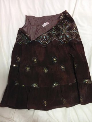 Falda midi Fresa Collection T.36 Falda larga.