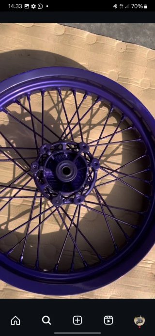 Beta RRT Supermotard Morado/Blanco