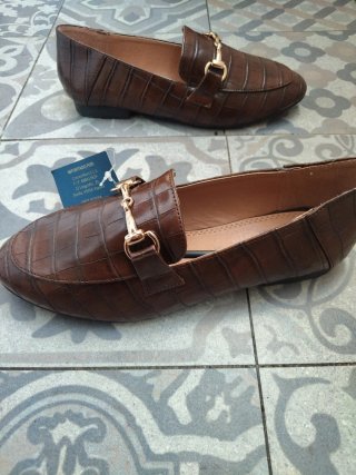 Zapatos Marypaz Marrones Cocodrilo