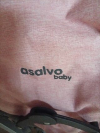 Carrito de bebé con estampado de animales