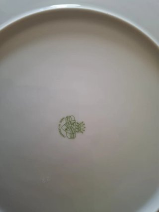 Vajilla Alemana Porcelana cerámica oro 24 kilates