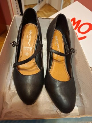 Zapatos de tacón Marypaz negros mujer talla 38