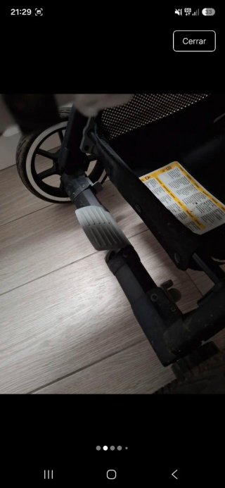 Silla de paseo gris