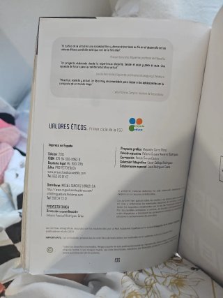 VALORES ETICOS 1ESO