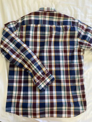 Camisa Entreolivos Manga Larga Talla L