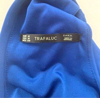 Mono Largo Zara Invitada Fiesta Azul