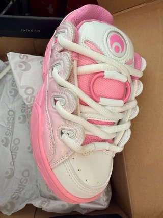 Zapatillas Osiris D3 OG Rosa/Blanco Nuevas
