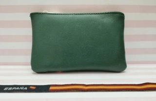 PORTAFOGLI IN PELLE VERGINE DEL PILAR + BRACCIALE