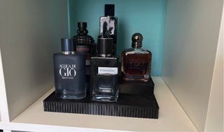 Soporte Expositor Perfumes Negro