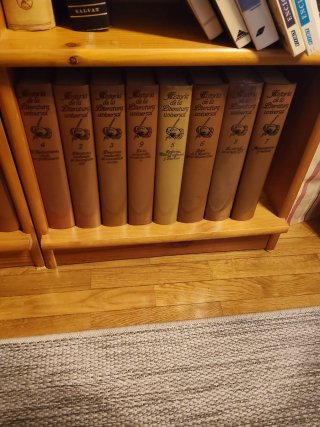 Historia de la literatura universal con textos.