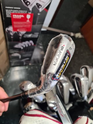 Bolsa de golf Top Flite con palos